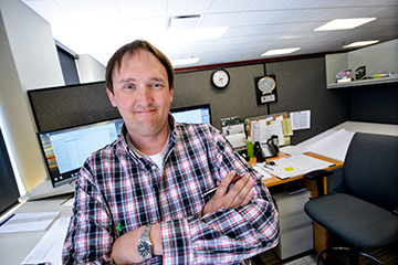 Jason Ferge, one of Faith Technologies' dedicated estimating team members, ready to serve your engineering needs.