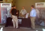 Faith Technologies' exhibition booth at the Jones Lang LaSalle Conference.